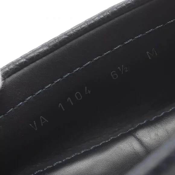 LOUIS VUITTON casual shoes leather Navy Used mens size - Picture 9 of 11